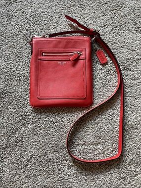 Coach Orange Crossbody Bag